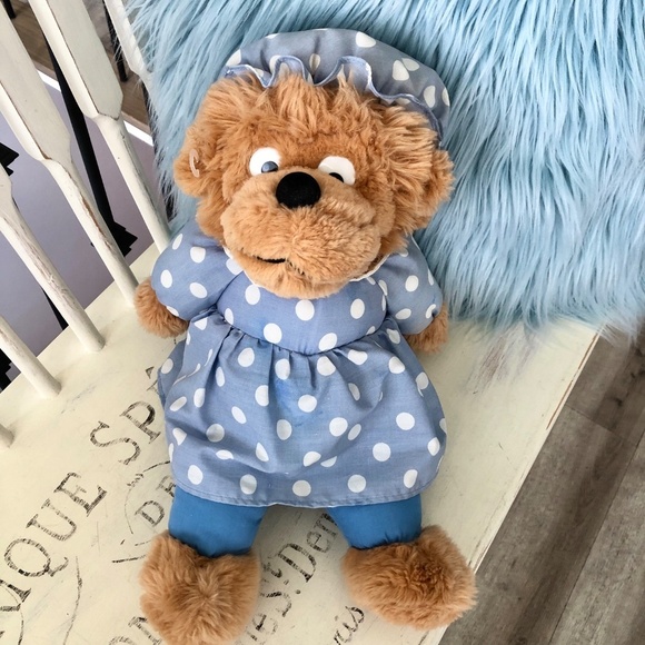 BERENSTAIN BEARS, Vintage 1997, Mama And Papa Bear, Plush, Set of 2 - Picture 4 of 16